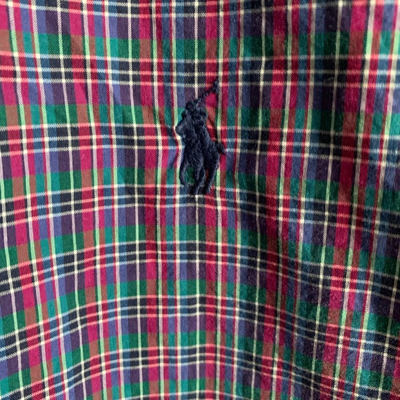 Multi Colored Ralph Lauren Long Sleeve Button Down Shirt - Picture 5 of 7